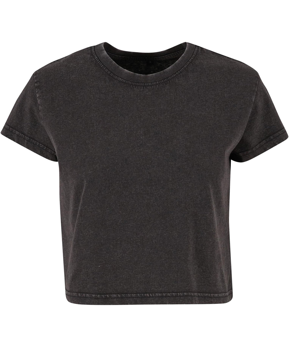 Women’s vintage cropped tee in Black