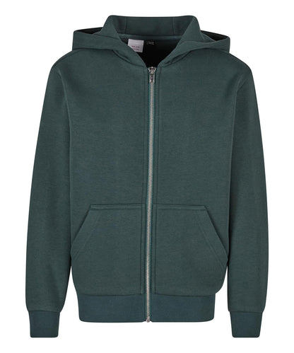 Kids fluffy zip hoodie