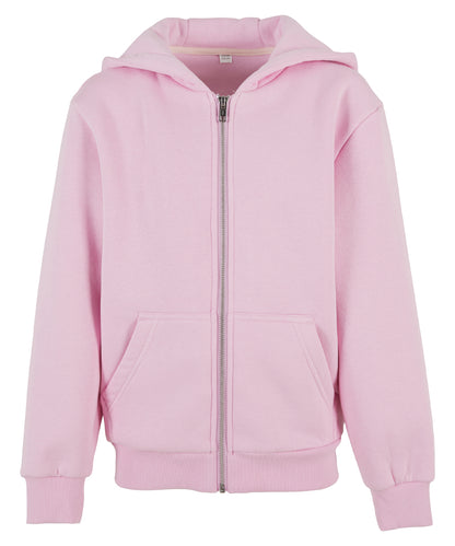 Kids fluffy zip hoodie