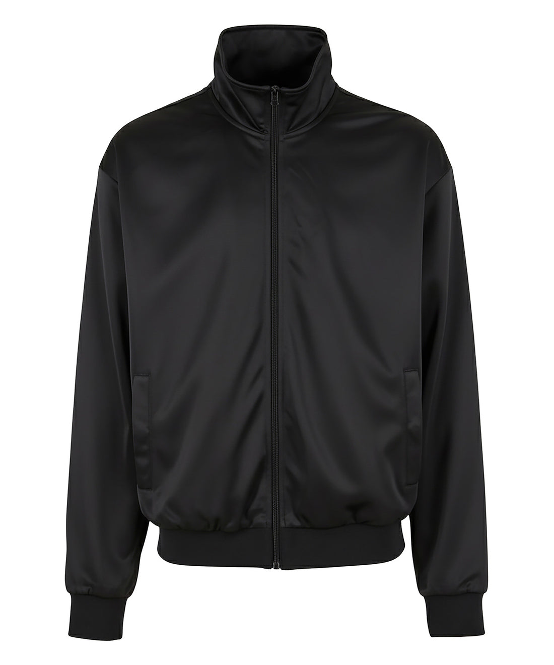 Tricot track jacket in Black