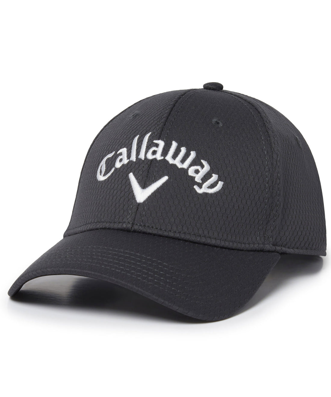 Side-crested cap in Black
