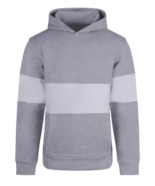 Heavyweight panelled hoodie