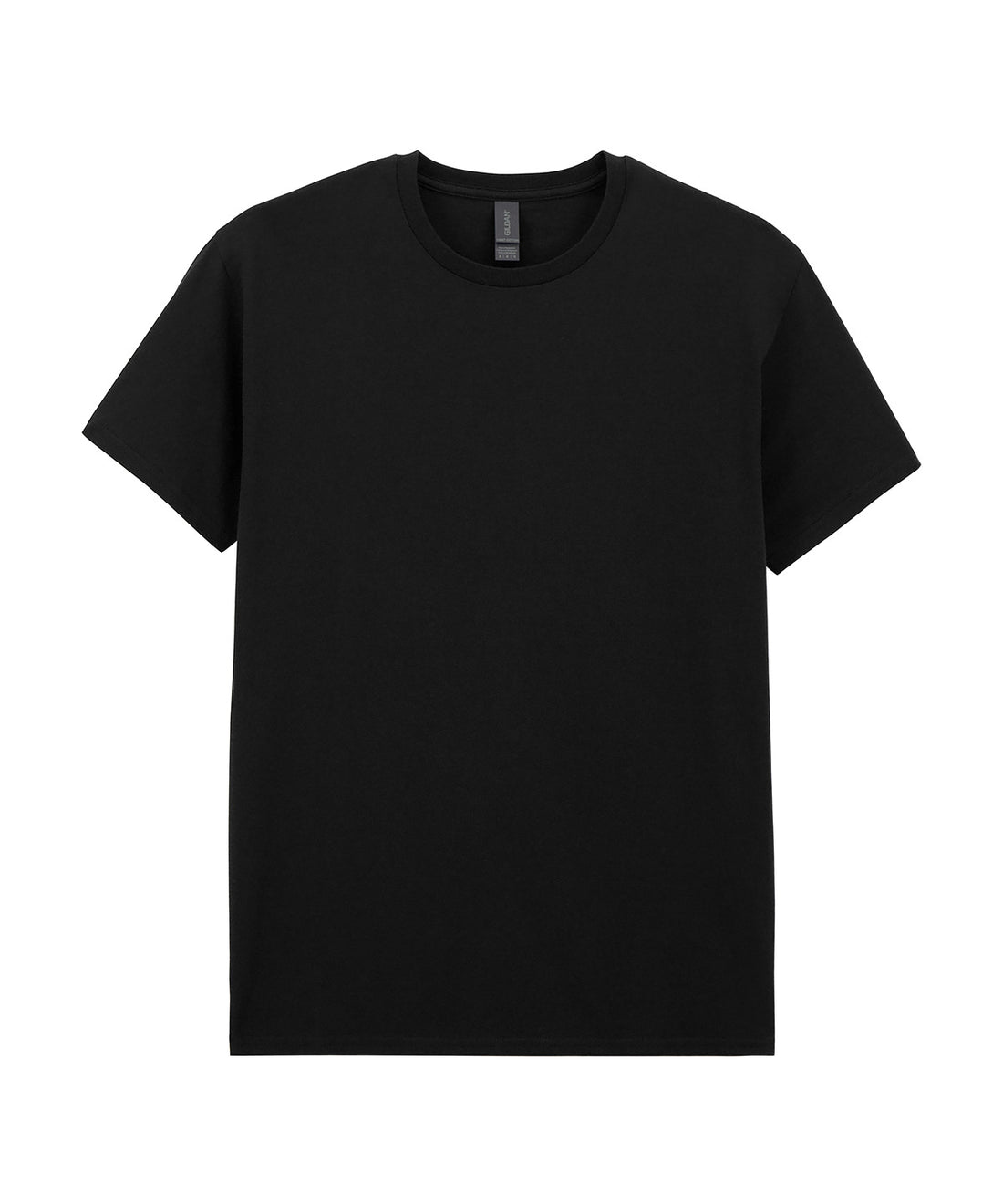 Light cotton adult t-shirt in Black