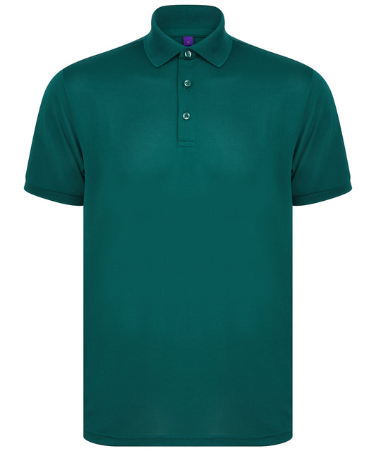Recycled polyester polo shirt
