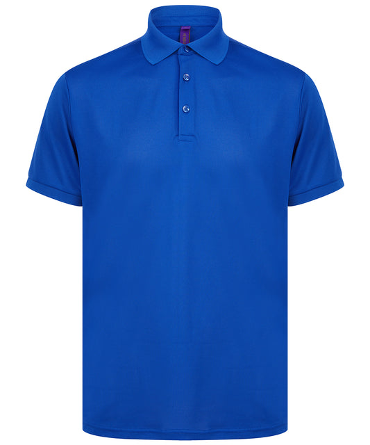 Recycled polyester polo shirt