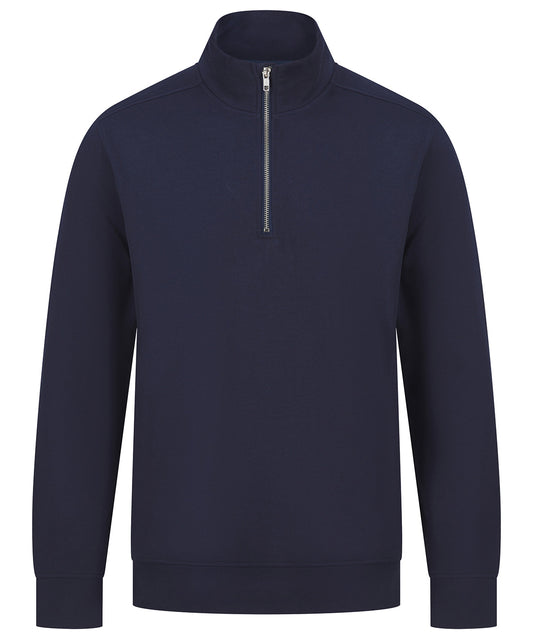 Unisex sustainable ¼-zip sweatshirt