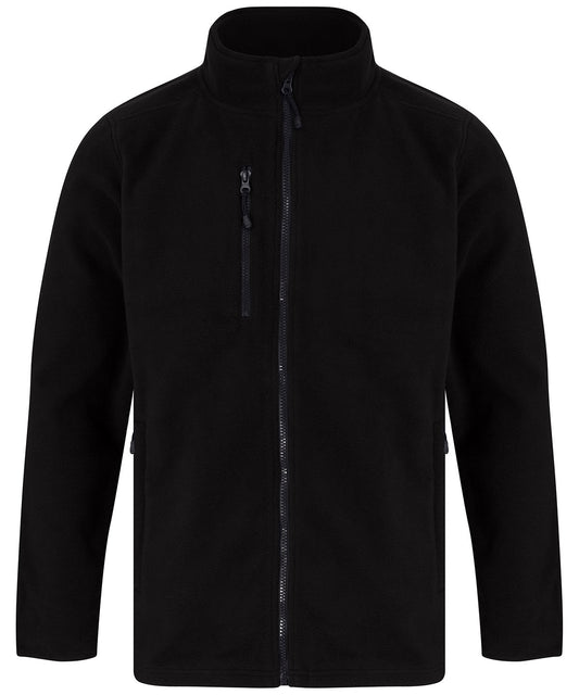 Recycled polyester microfleece jacket