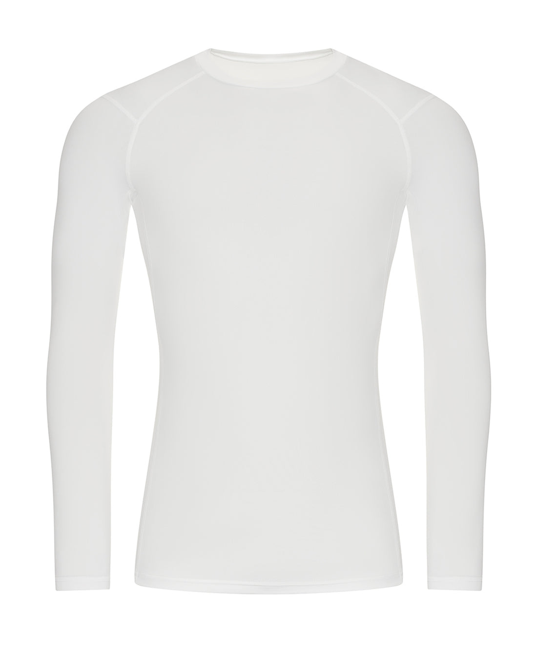 Active recycled baselayer in Arctic White