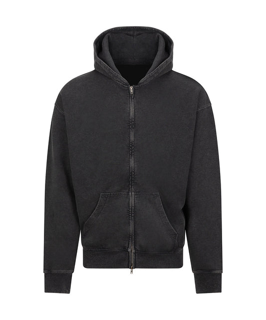 Vintage washed zoodie