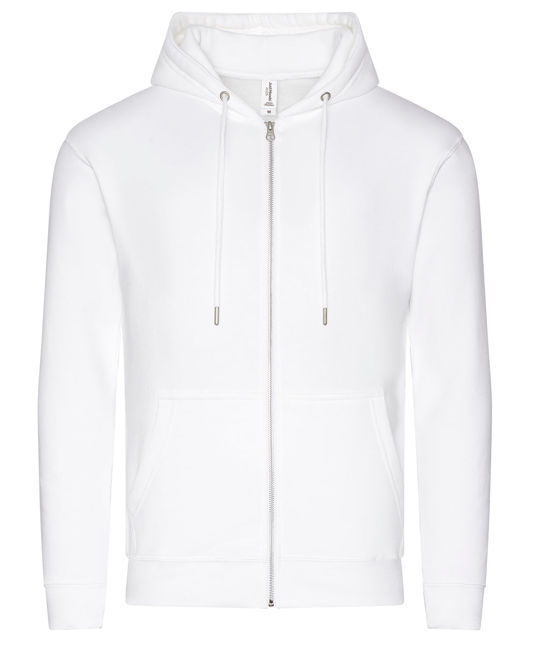 Organic zoodie in Arctic White