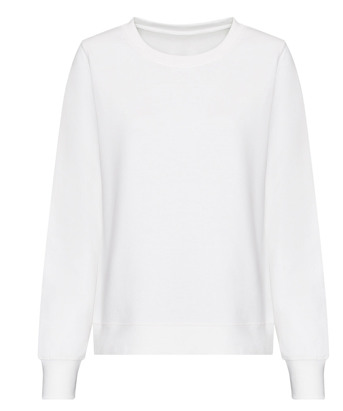 Women's AWDis sweat in Arctic White
