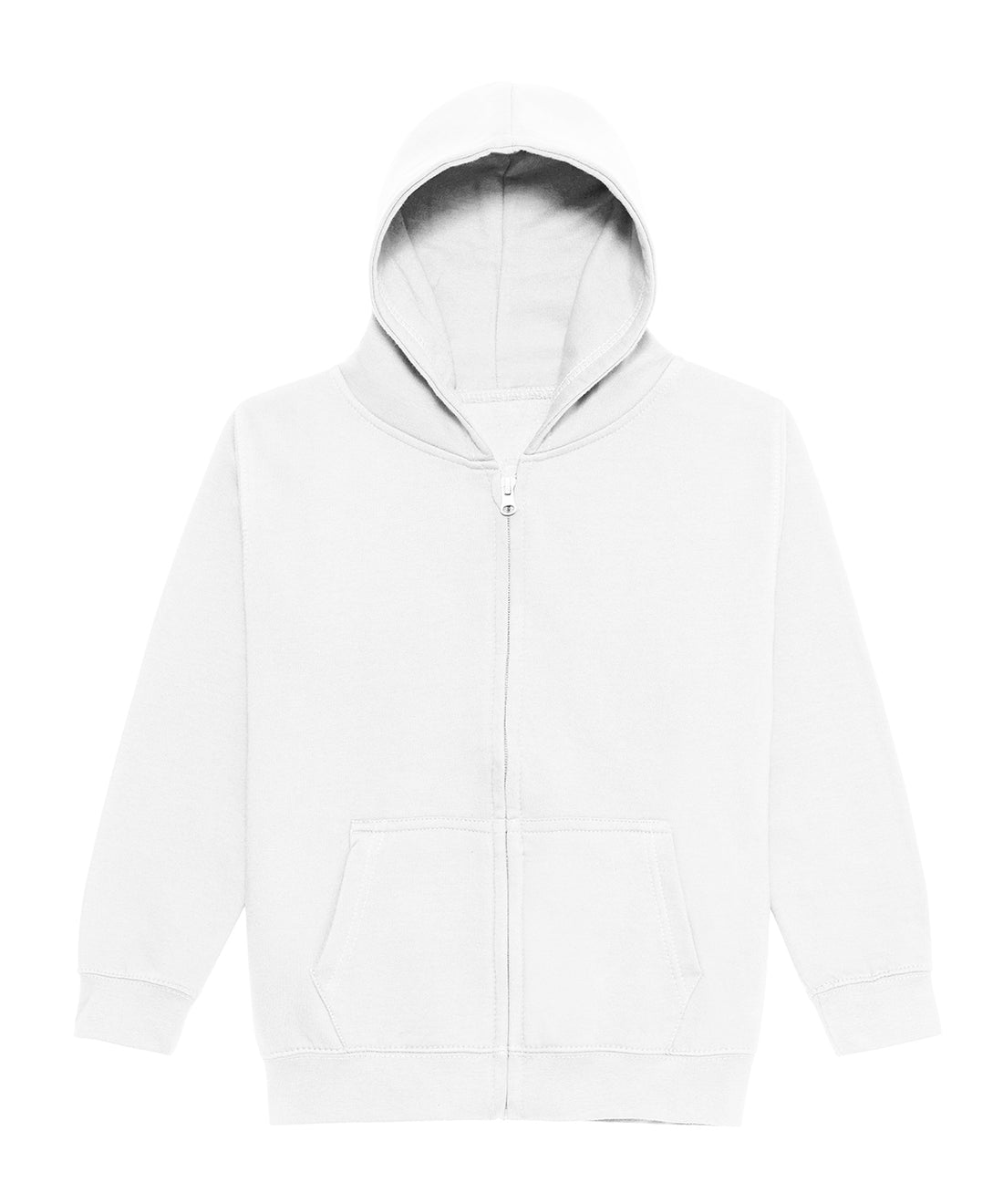 Kids zoodie in Arctic White
