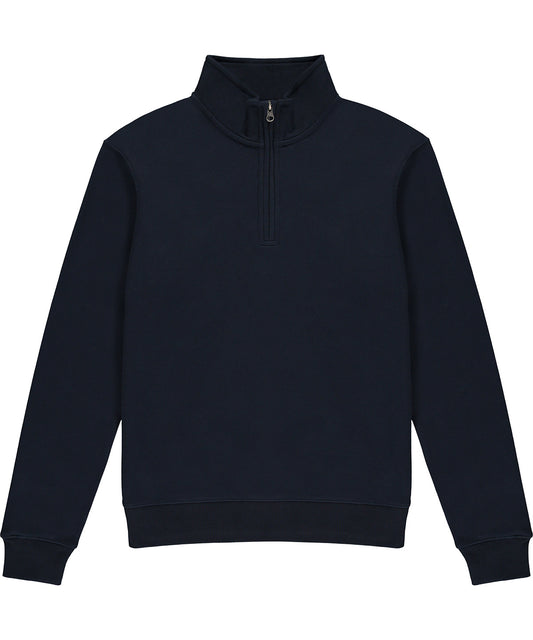 Regular fit ¼-zip sweatshirt