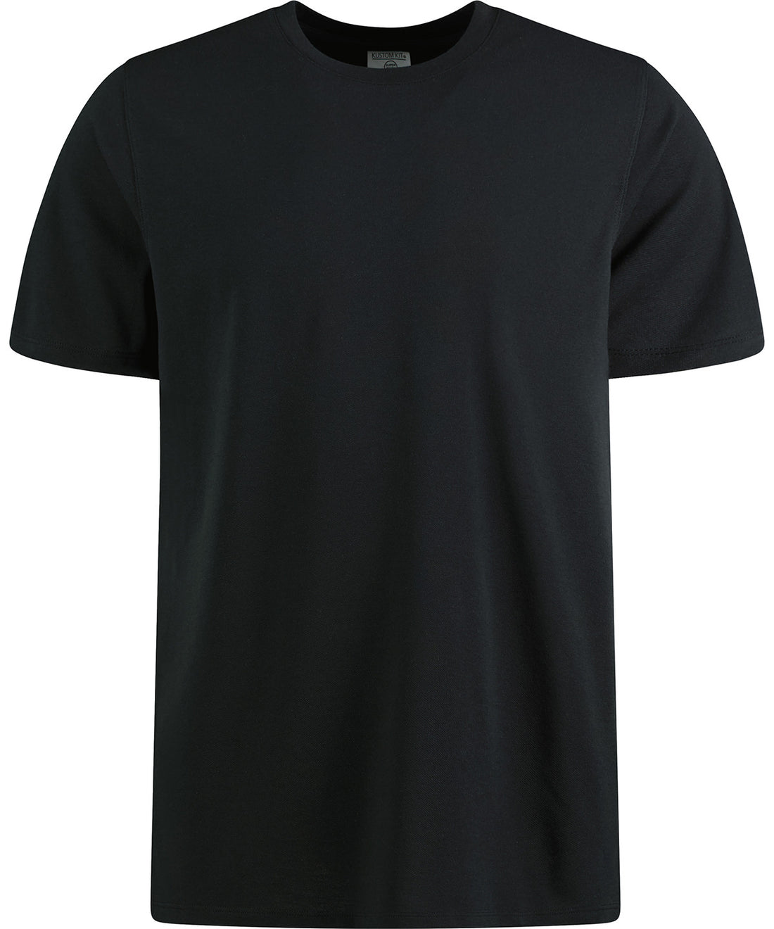 Superwash® 60° piqué tee (regular fit) in Black