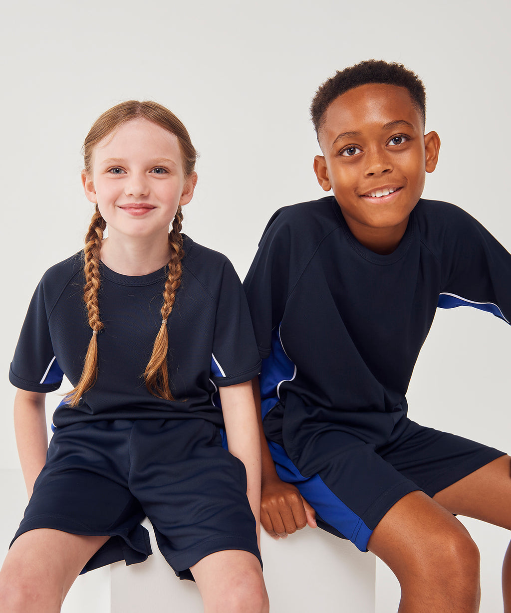 Kids performance panel t-shirt