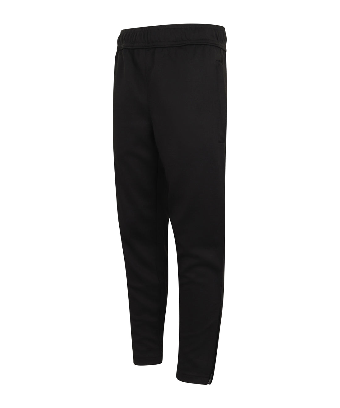 Kids knitted tracksuit pants in Black