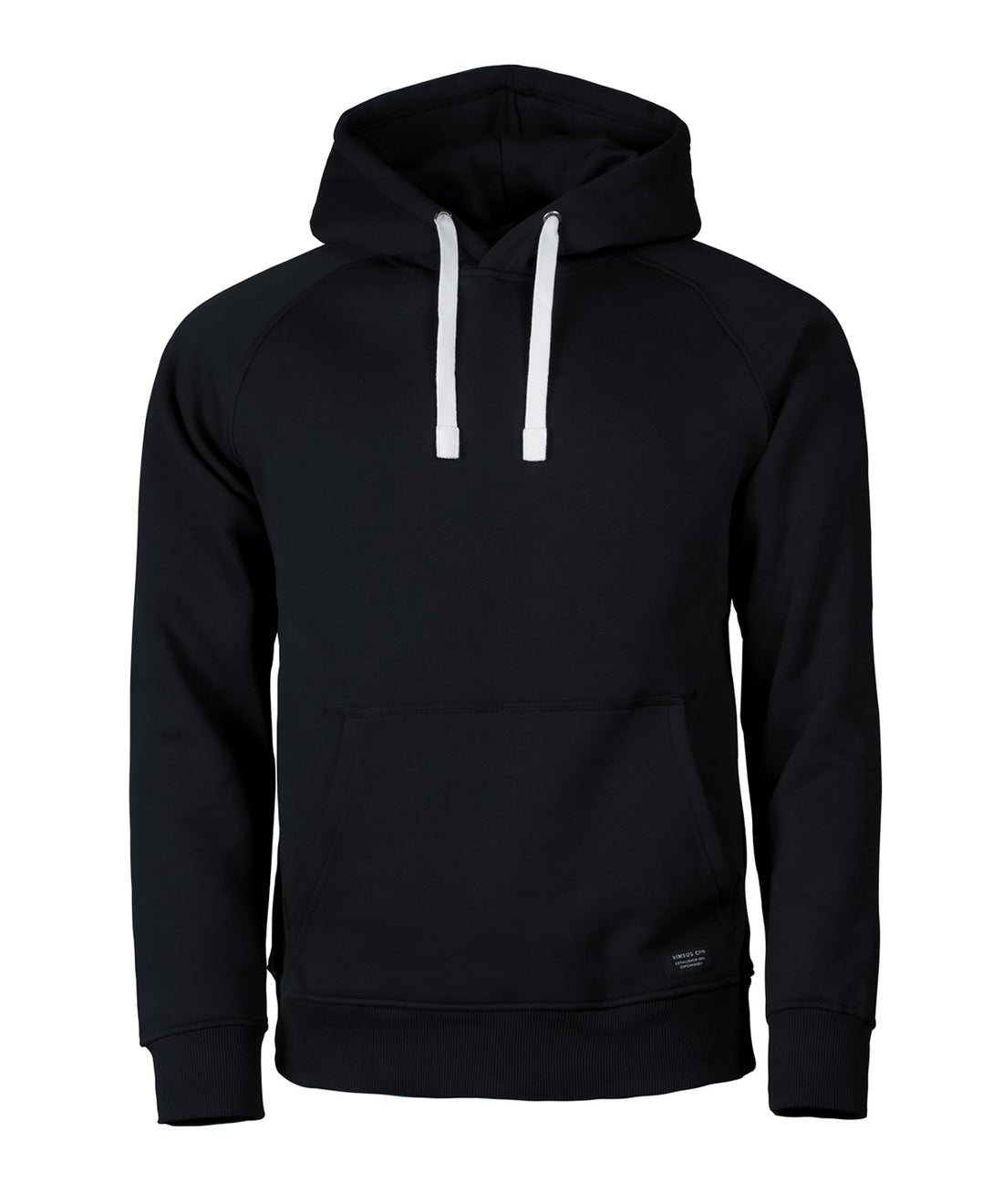 Brownsville – fashionable hooded sweatshirt in Black