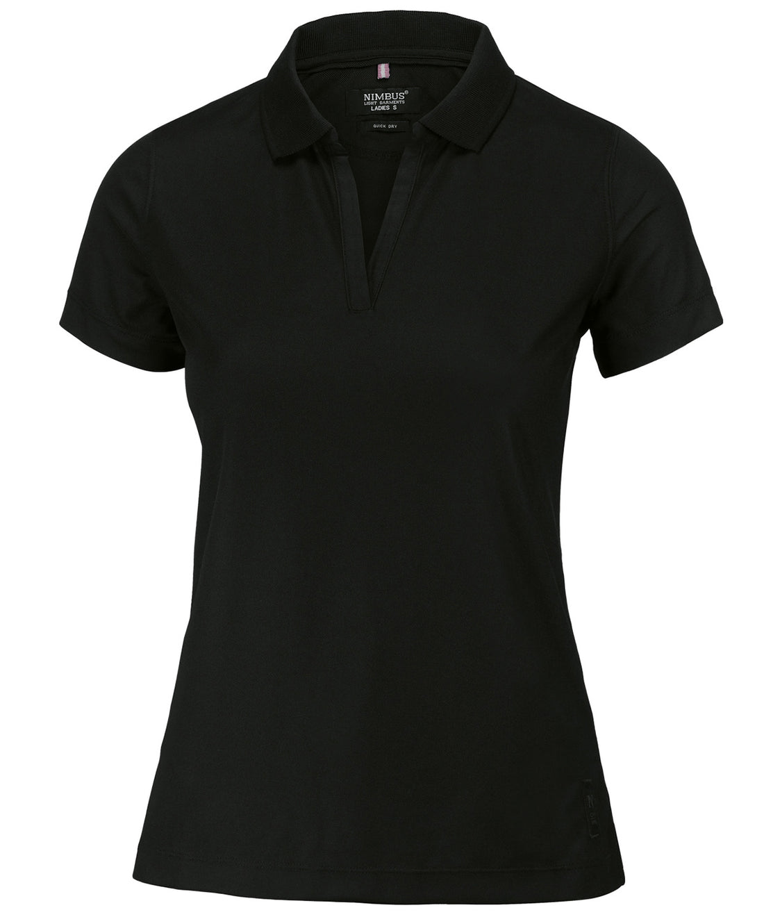 Women’s Clearwater: quick-dry performance polo in Black