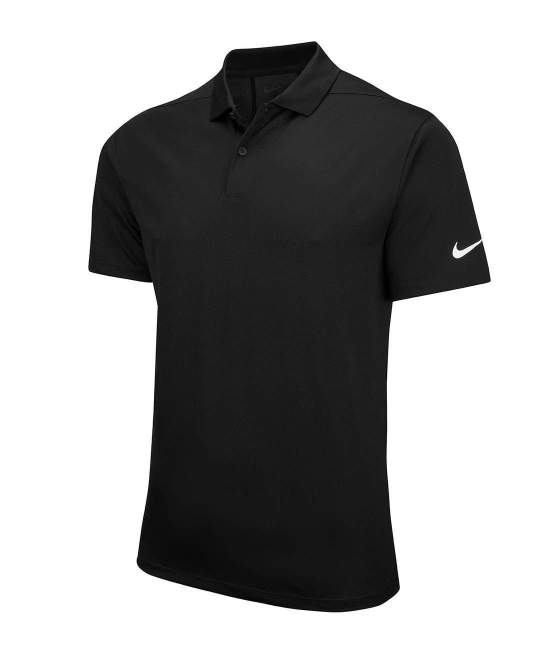 Nike Victory solid polo in Black/White