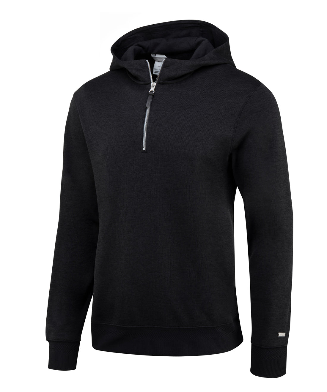 Nike Dri-FIT player hoodie in Black / Black / Black / Brushed Silver