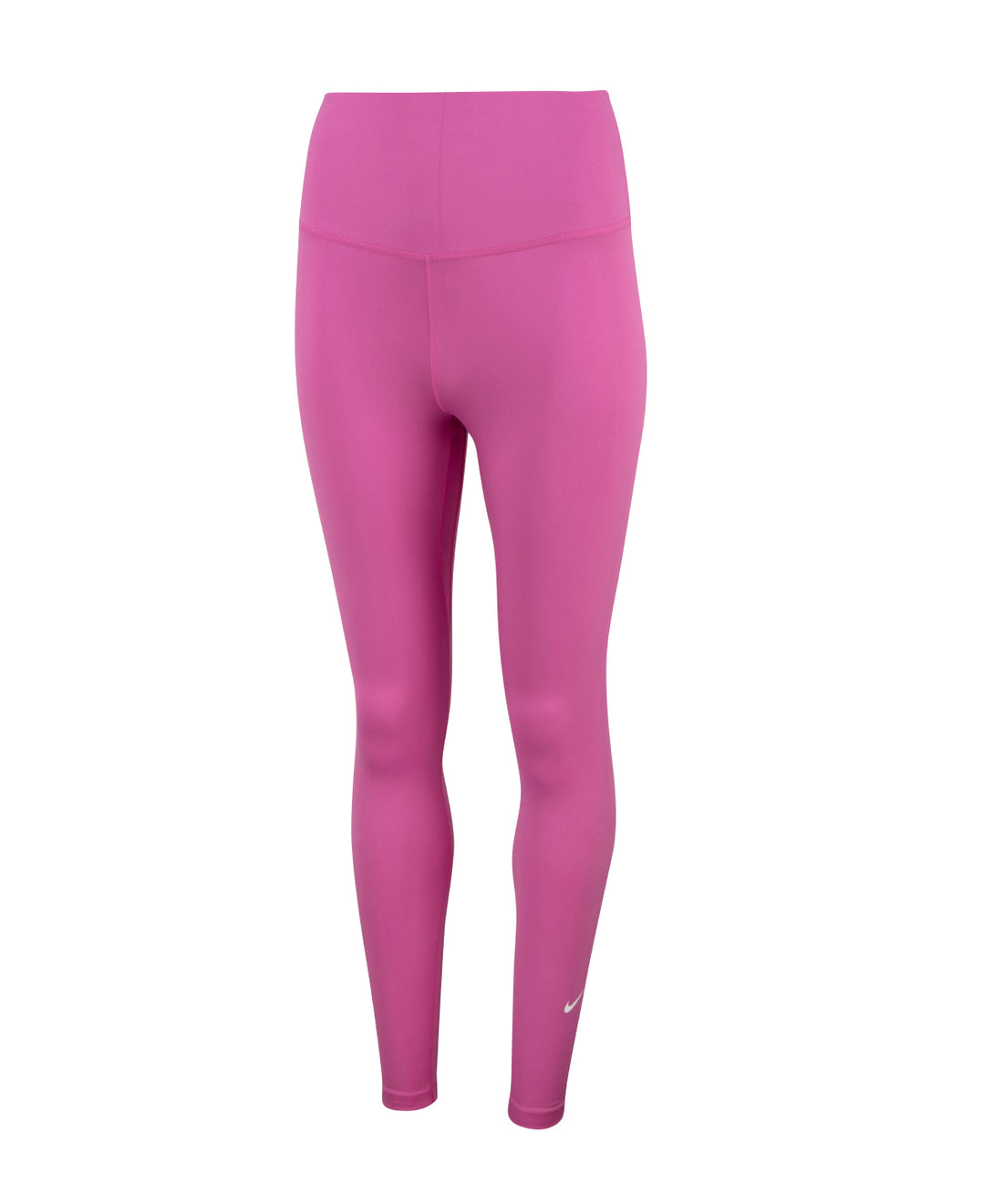 Women’s Nike One Dri-FIT high-rise leggings in Cosmic Fuchsia/White