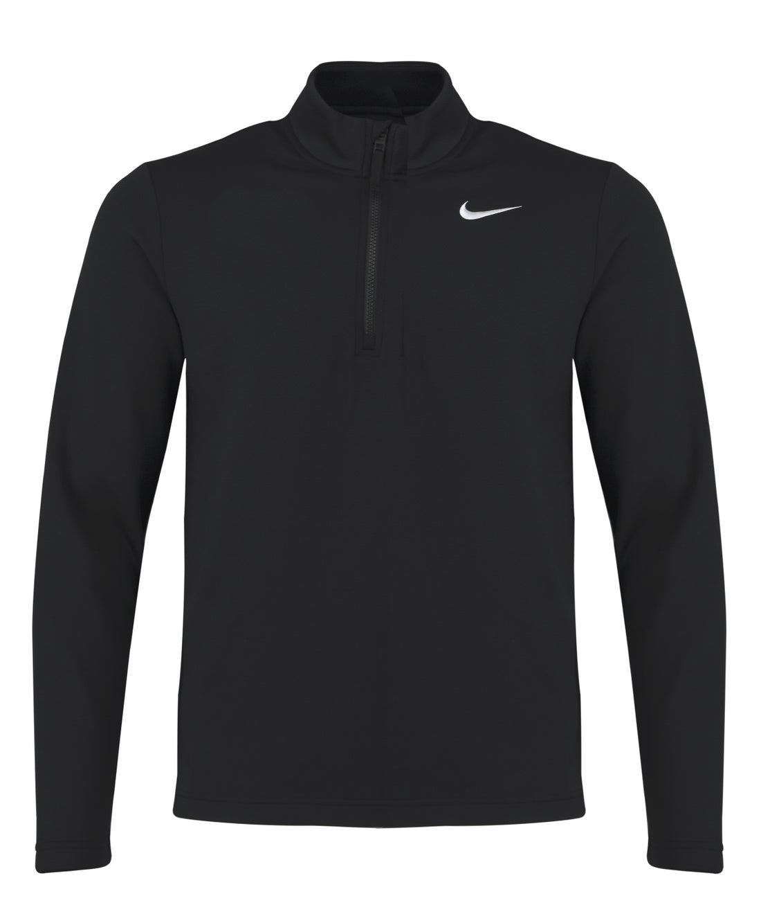 Nike Dri-FIT Victory Therma Flex half-zip top in Black/Black/White