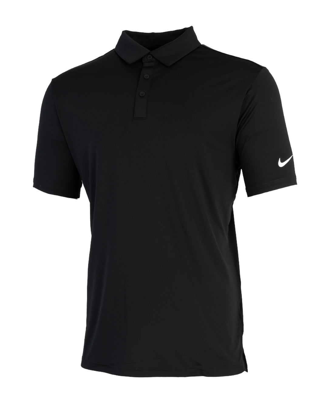 Nike Dri-FIT Tour solid polo in Black/White