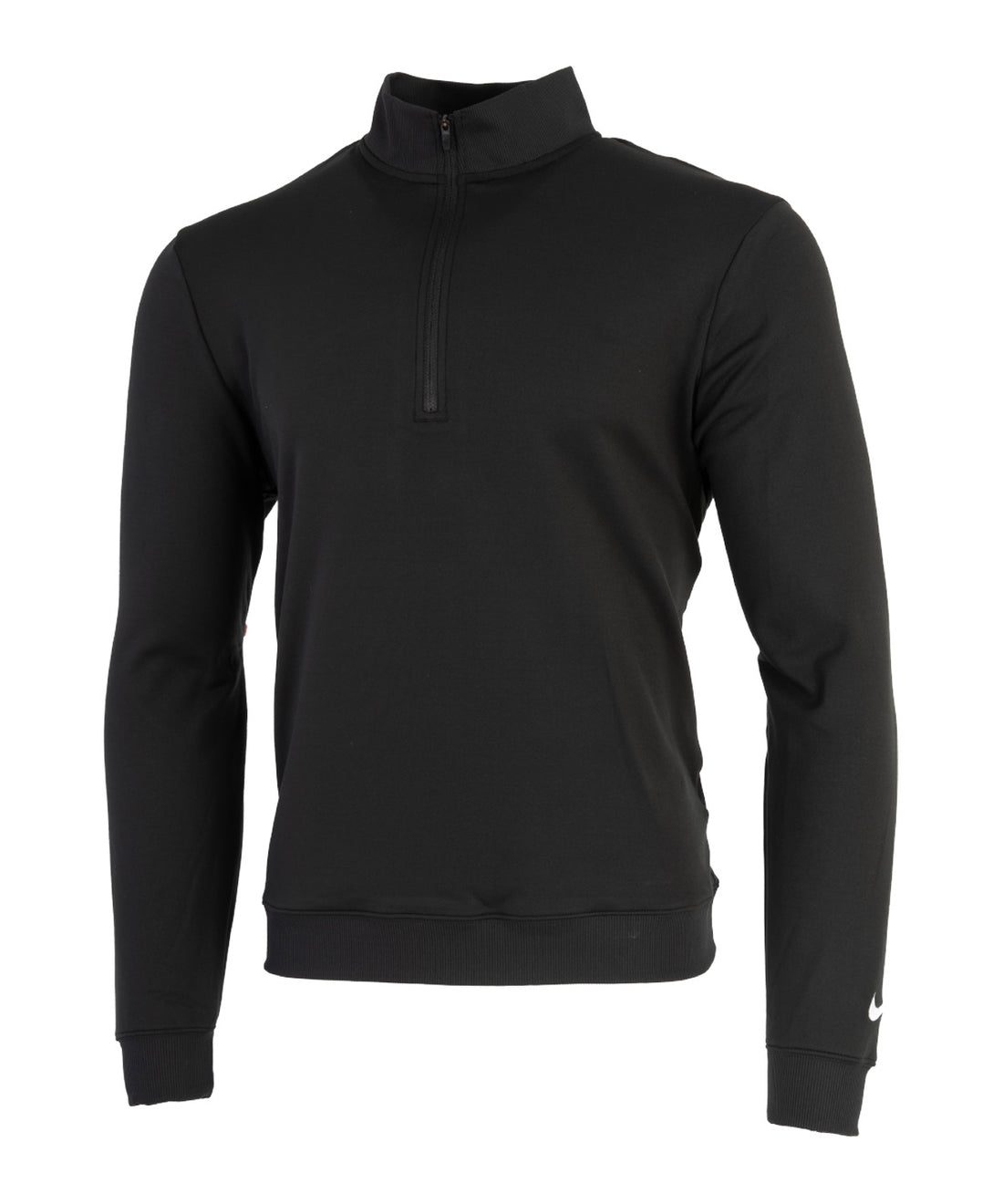 Nike Tour half-zip top in Black/White
