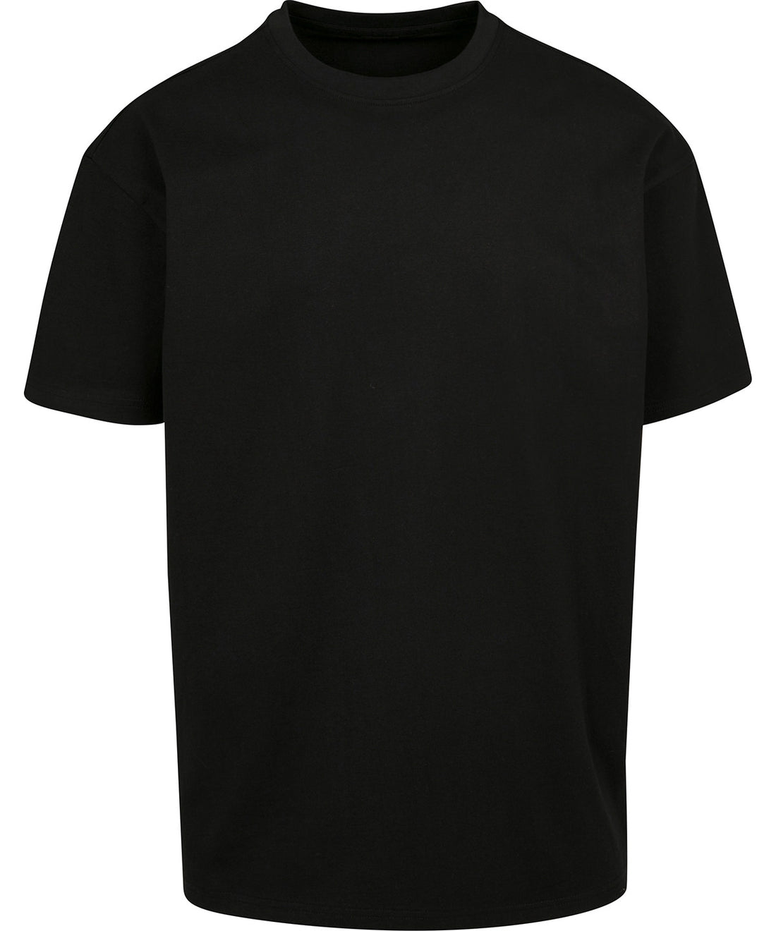 Oversized Jersey tee in Black