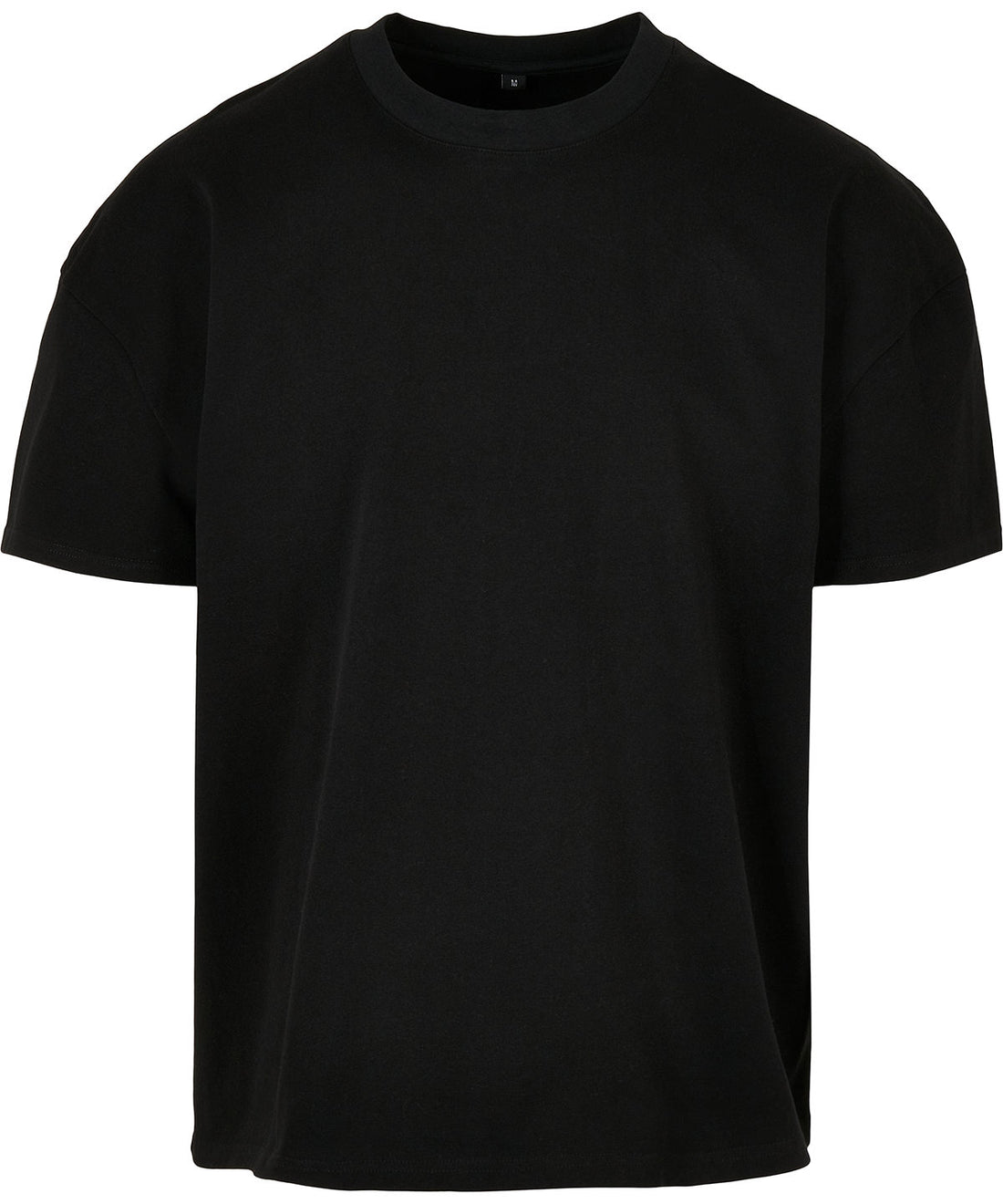 Heavy Jersey oversized tee in Black