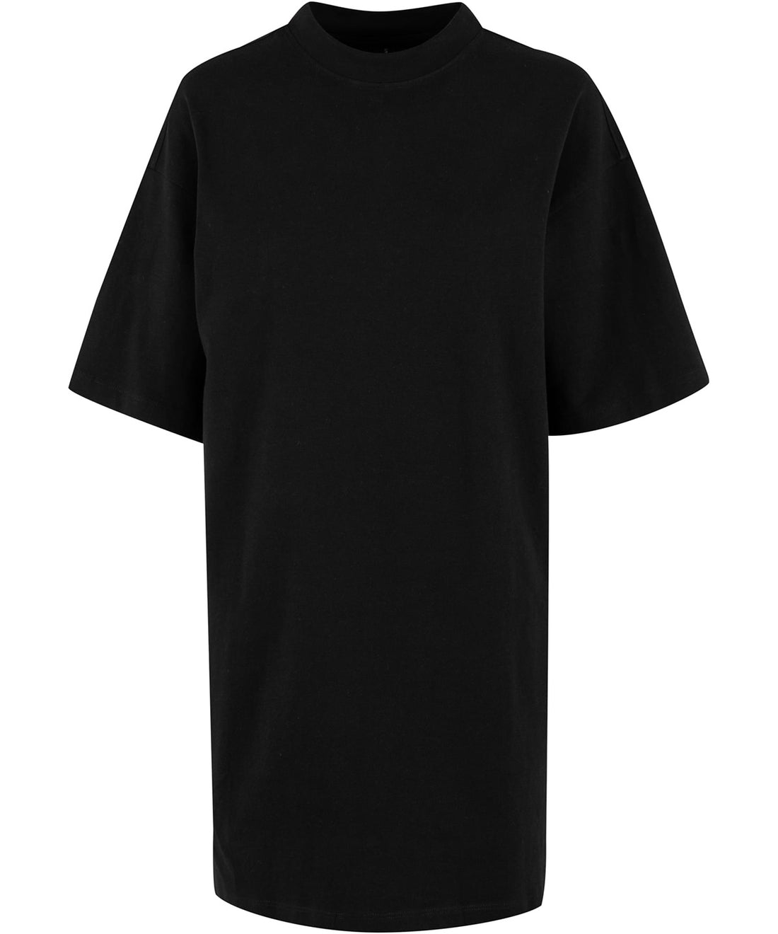 Women’s heavy oversized tee dress in Black