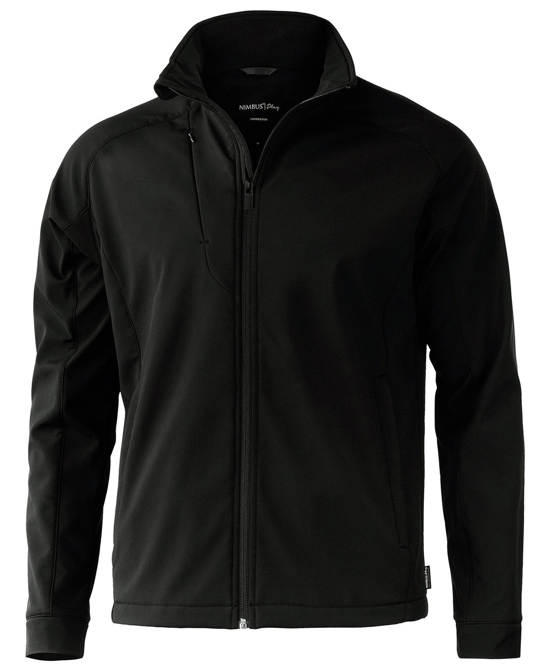 Livingston: 4-way stretch softshell in Black