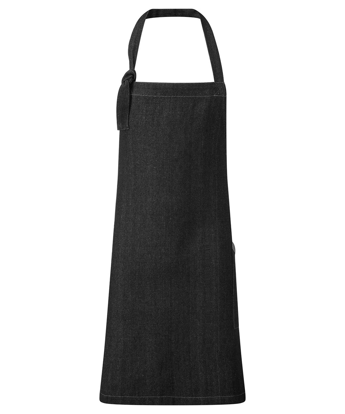 ‘Regenerate’ Bib Apron in Black Denim
