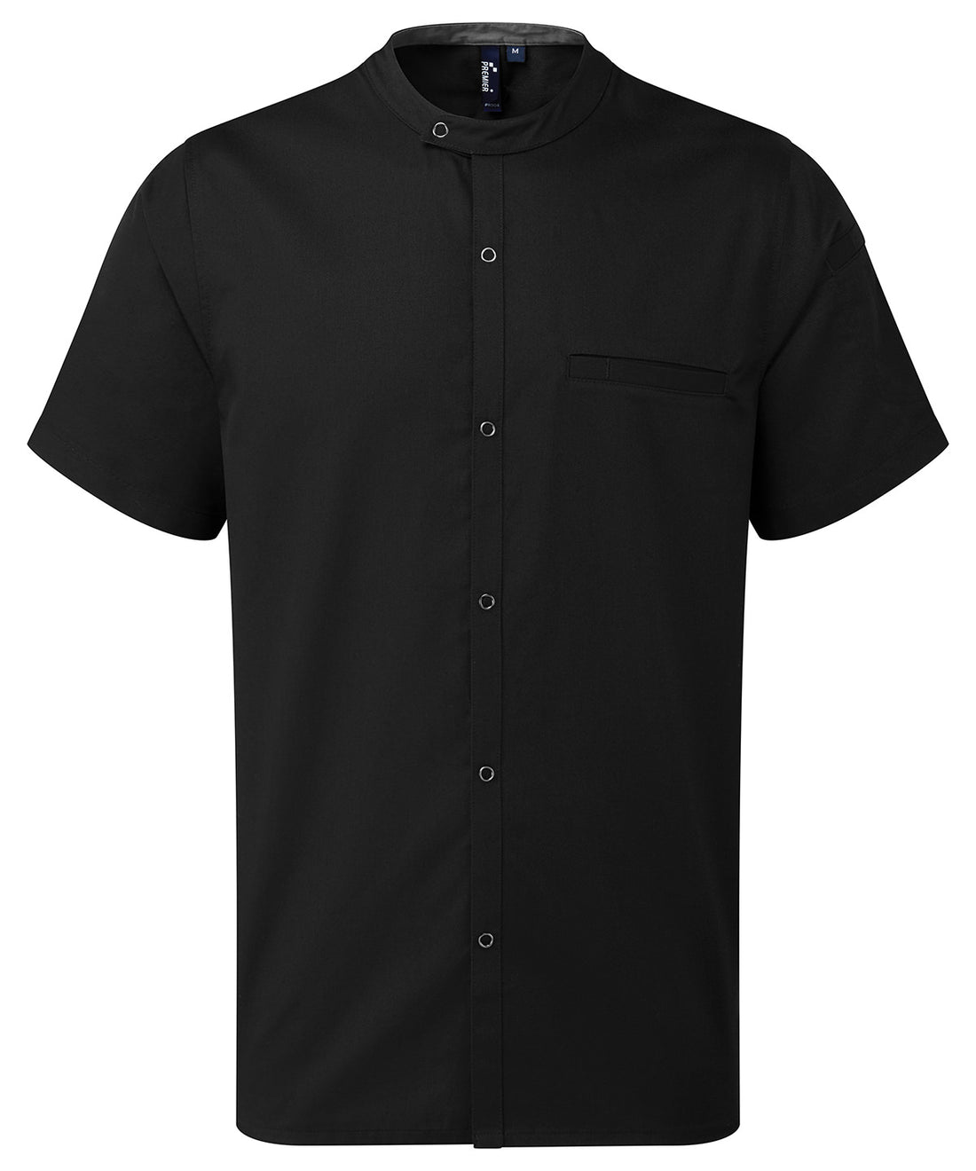 Chef's 'Recyclight' Short Sleeve Shirt in Black