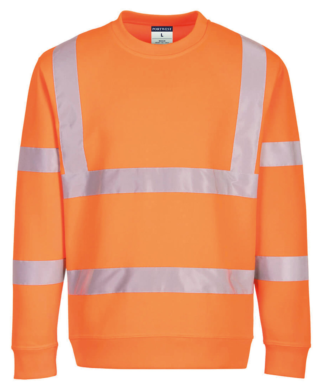 Eco Hi-vis sweatshirt (EC13) in Orange