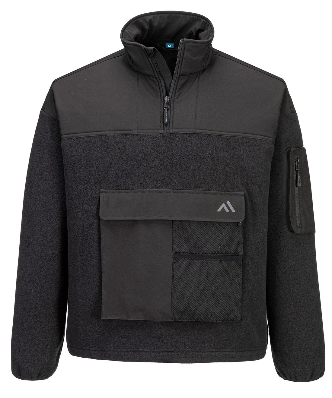 KX3 Sport ¼-zip fleece (KX378) in Black