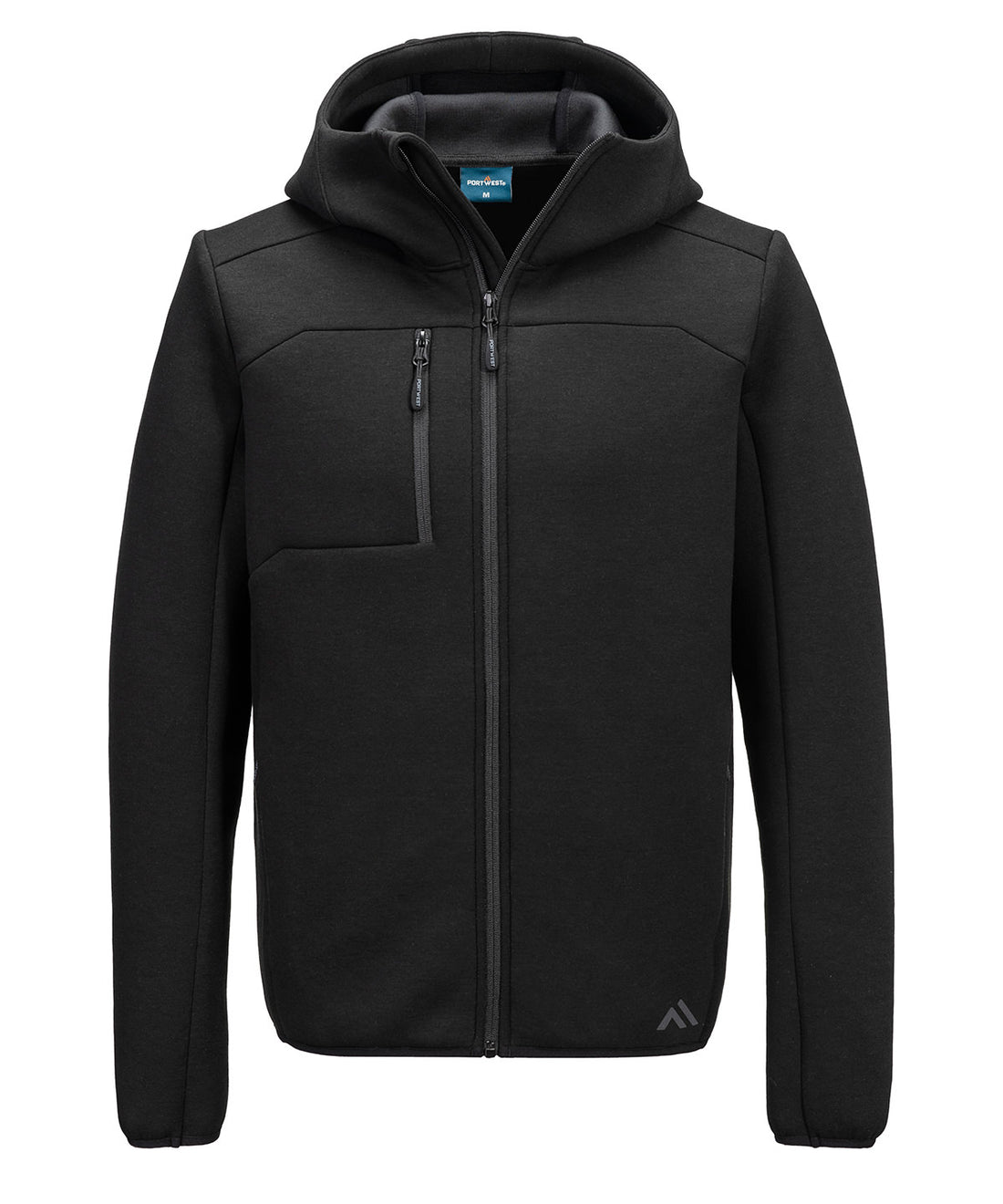 KX3 Sport zip hooded sweater (KX372) in Black