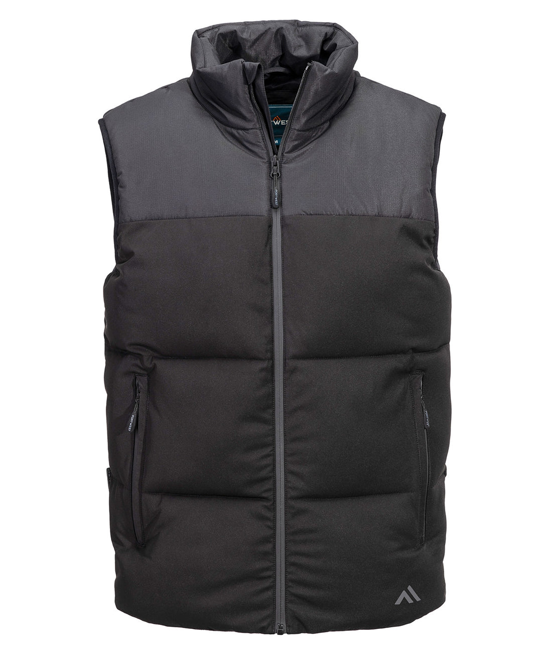 KX3 Sport insulated baffle bodywarmer (KX305) in Black