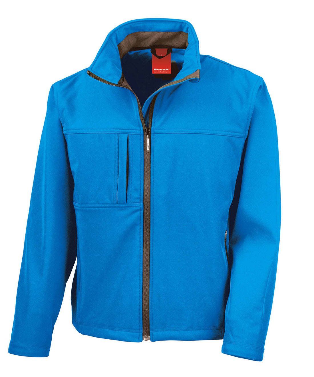 Classic softshell jacket in Azure