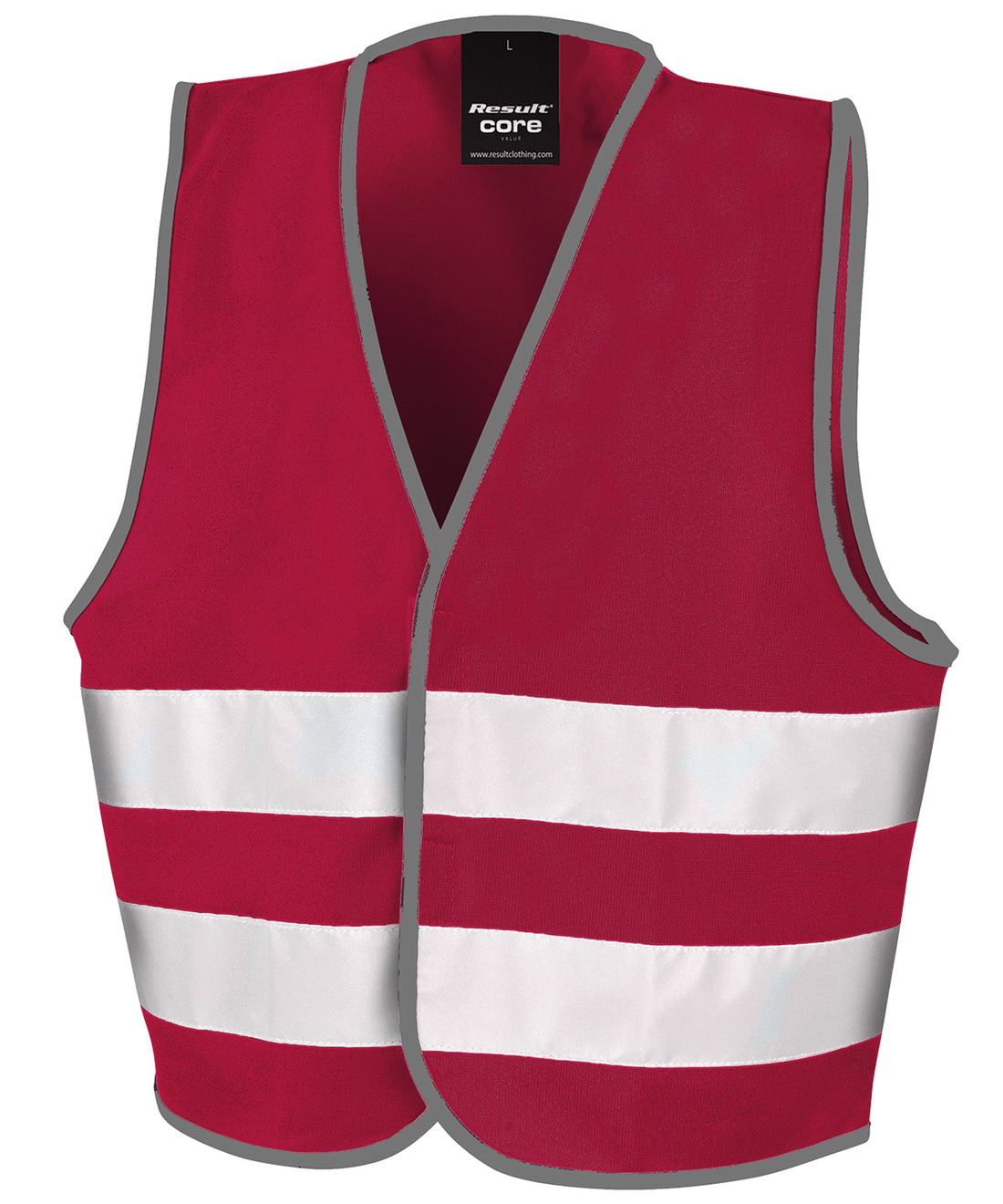 Core junior vest in Burgundy