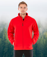 Men's recycled 2-layer printable softshell jacket