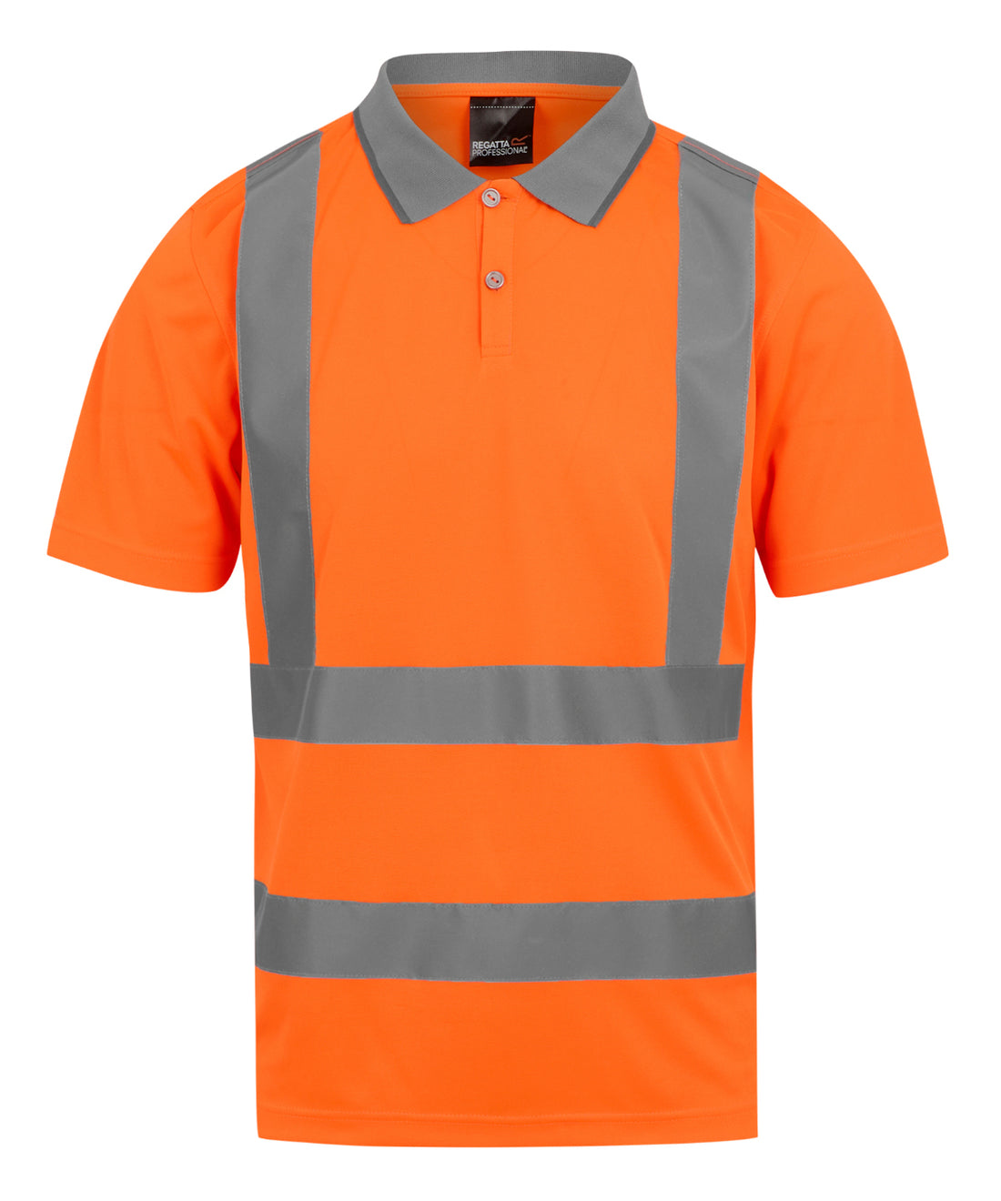 Hi-vis Pro contract polo in Orange