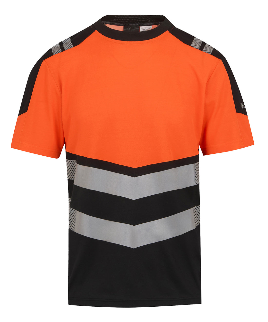Hi-Vis X-Pro T-shirt (Class 1) in Black/Orange
