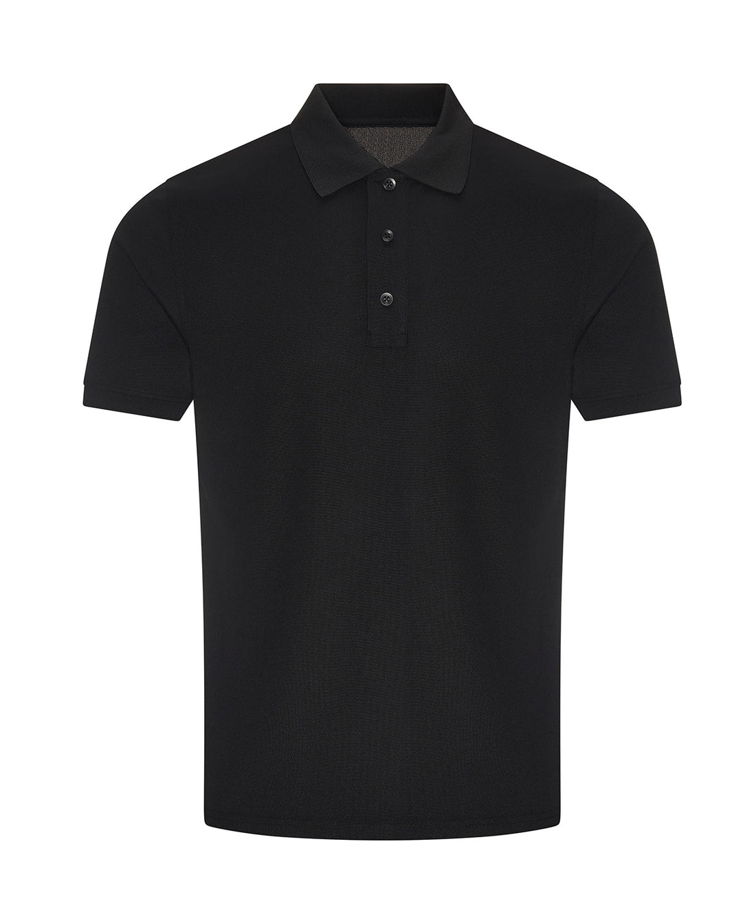 Pro wicking polo in Black