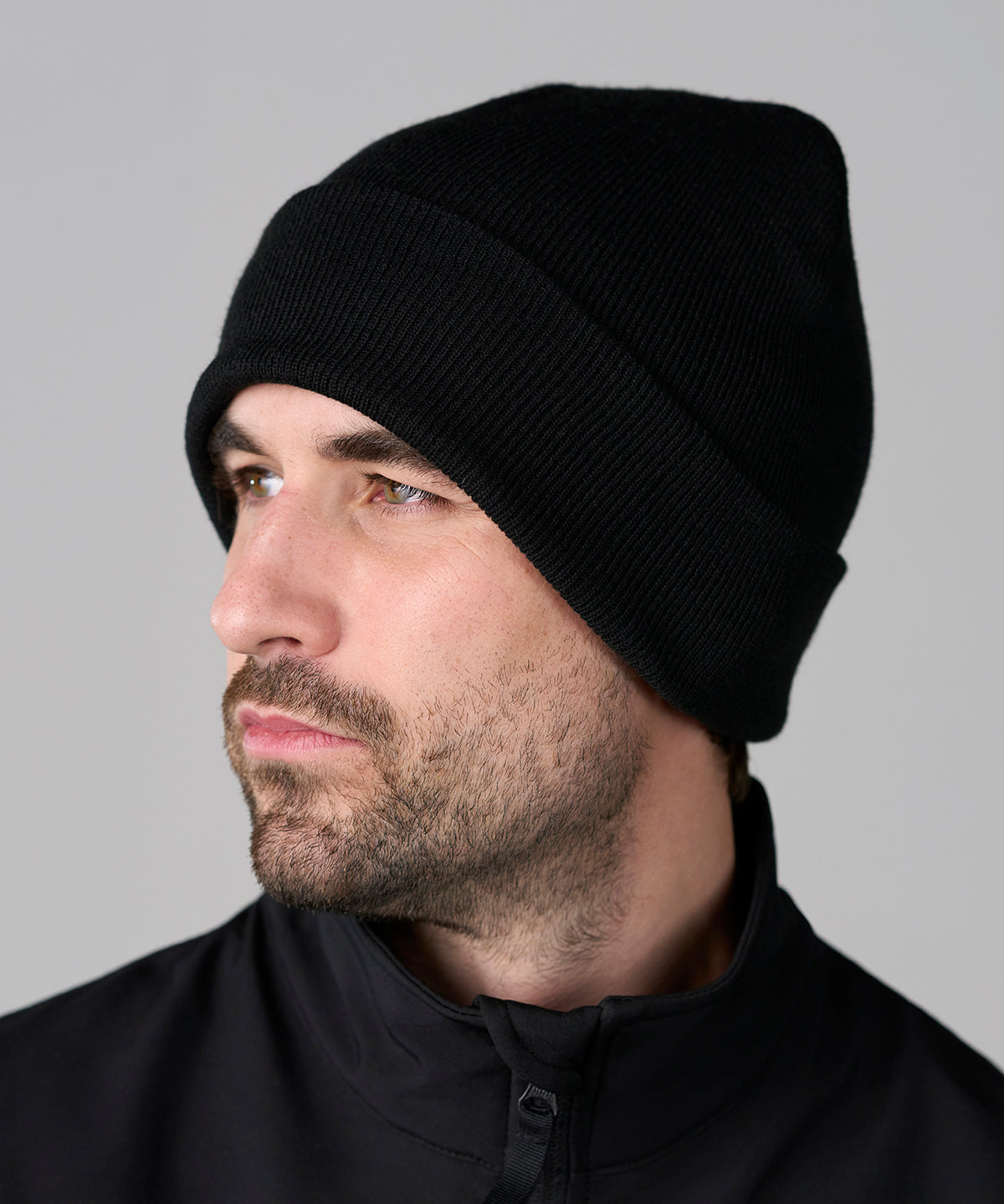 Cuffed beanie from the embroidered beanie bundle, 10 beanies with your logo