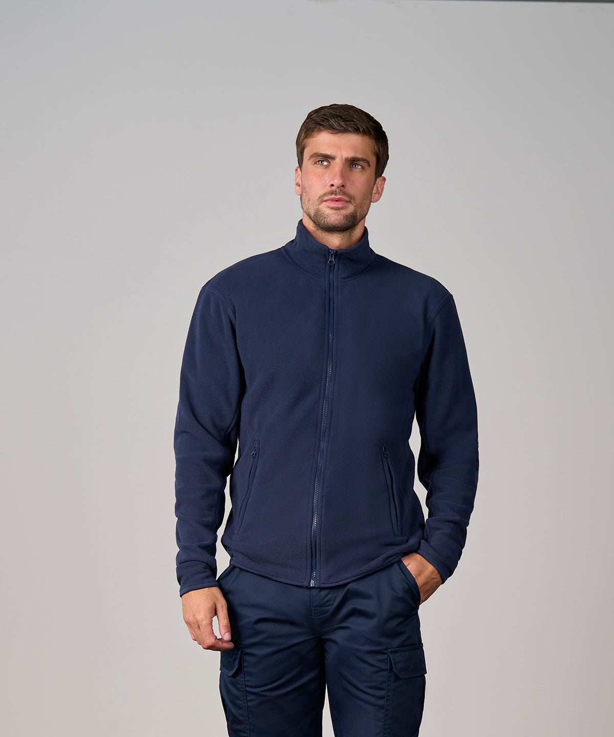 Winter Kit: Branded microfleece, worn