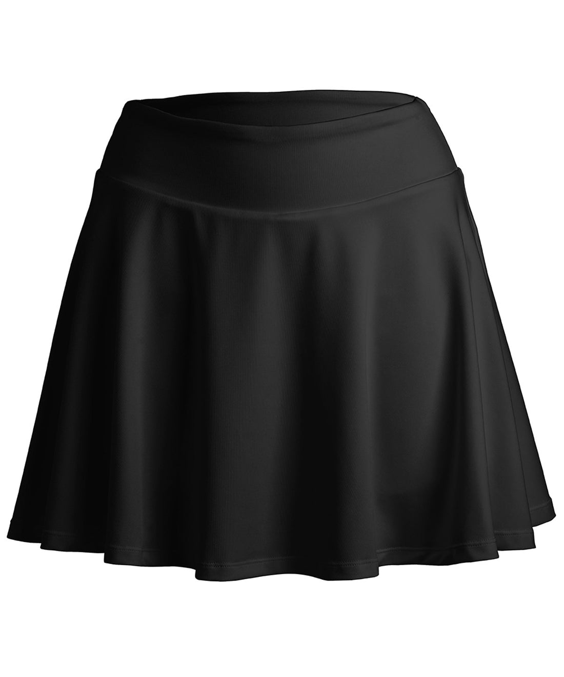 Spiro recycled women’s fitness skort in Black