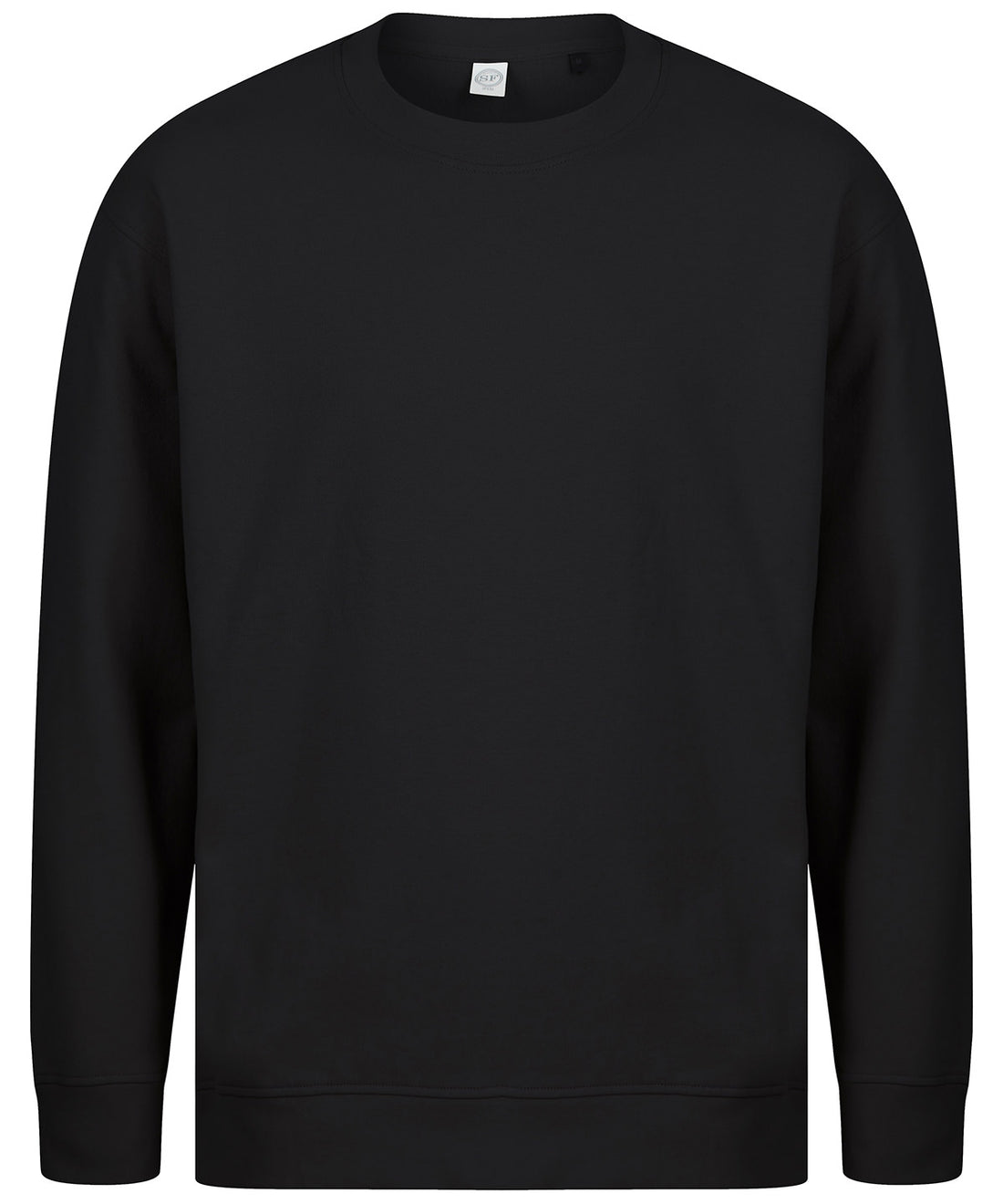 Unisex sustainable fashion sweat in Black