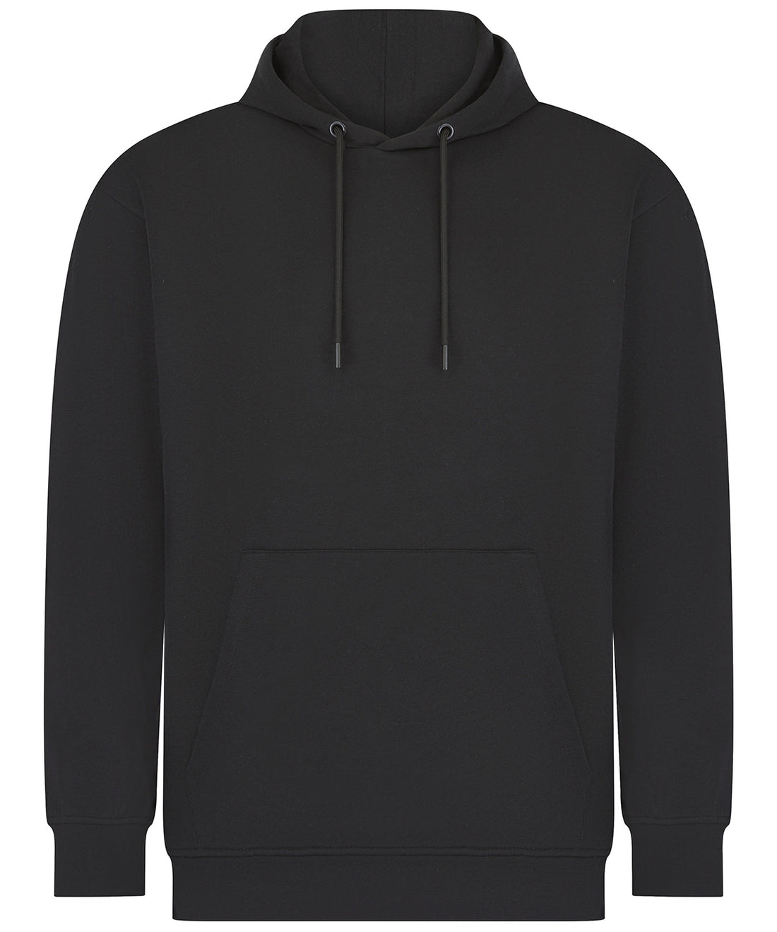 Unisex sustainable fashion hoodie in Black