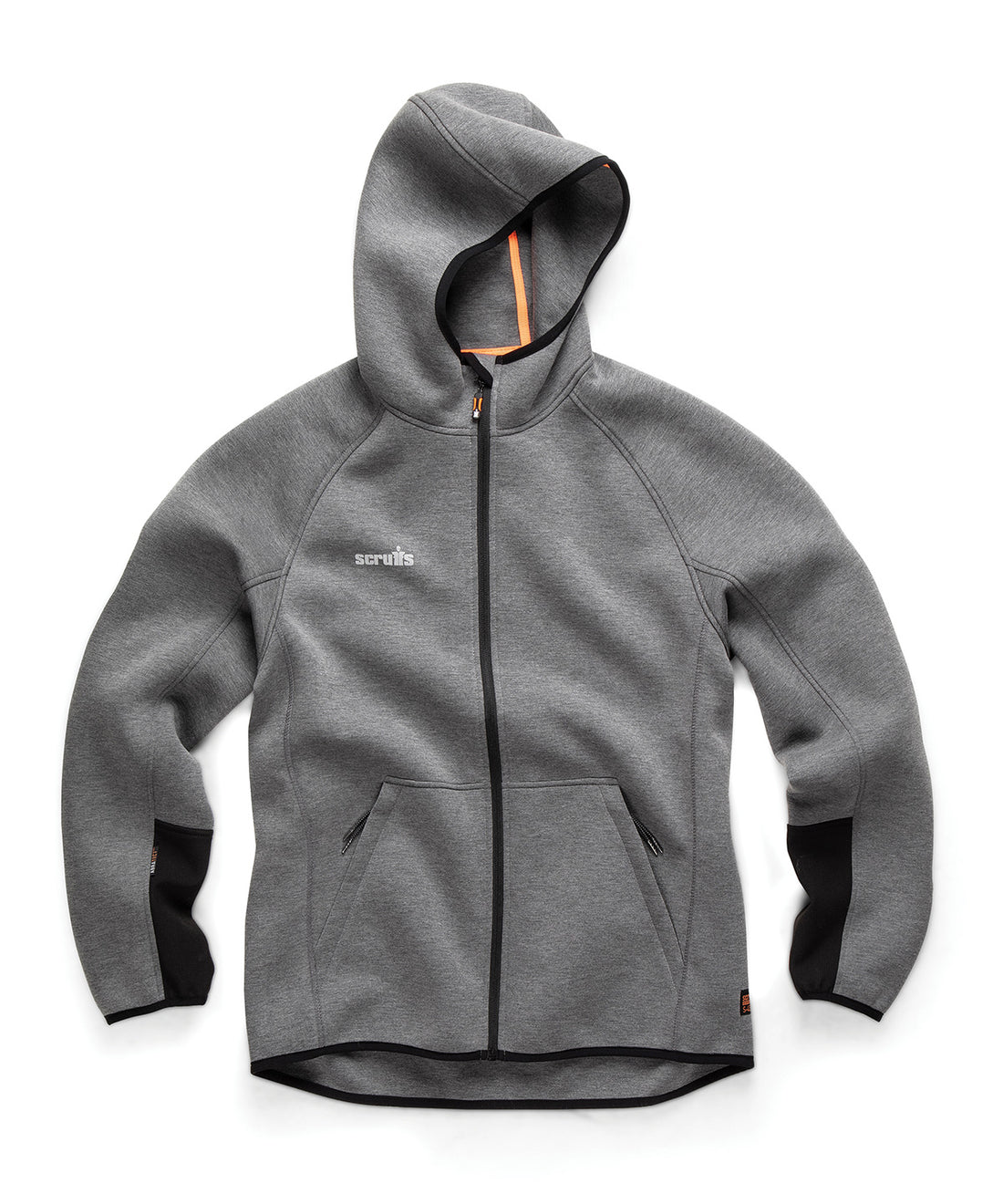 Trade air-layer hoodie in Charcoal